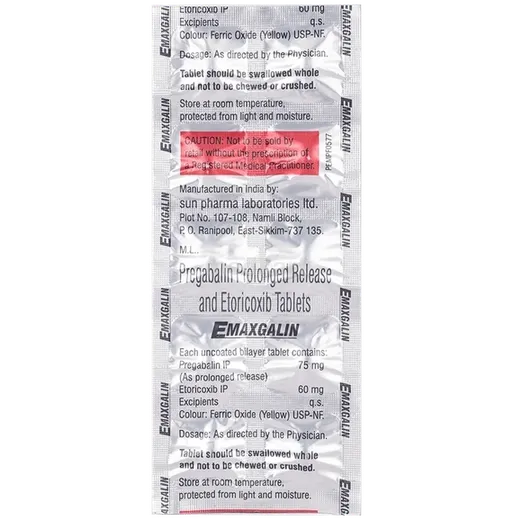 emaxgalin tablet 10's